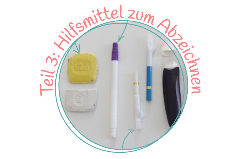 kleine Nähschule – {Wie kommt der Schnitt auf den Stoff – Teil 3: Schnitt aufzeichnen und kleiner Hilfsmittelkatalog}