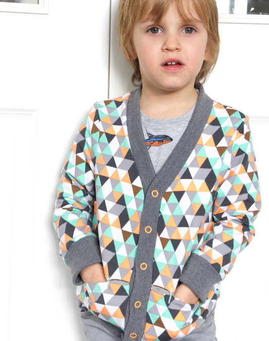 genäht – {Sneakpeak auf den neuen Schnitt : Cardigan ROM}