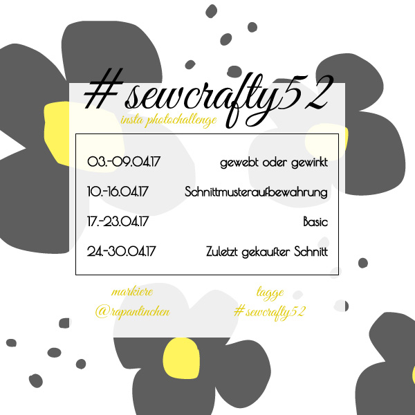 {#sewcrafty52} – Insta Photo Challenge 4/17