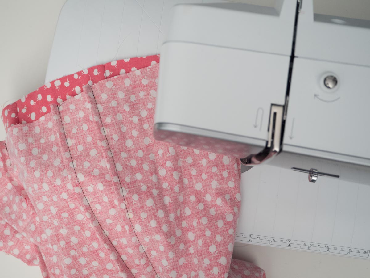 Blusen-Sew-Along Zuschnitt