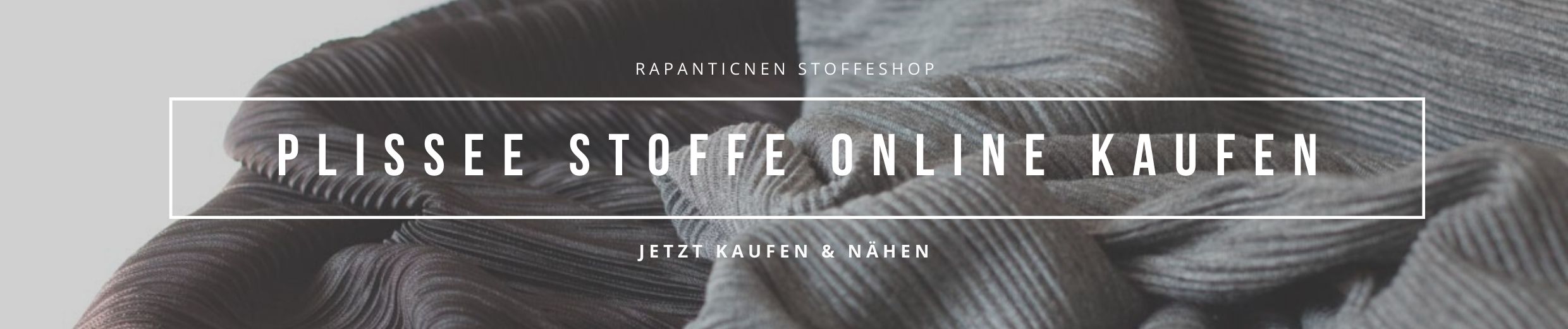 Plissee Stoffe online kaufen