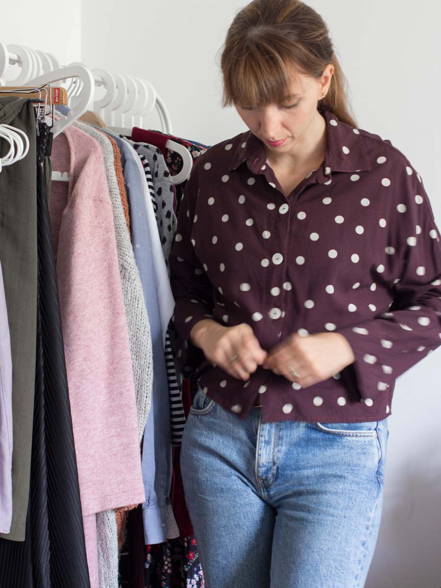 Capsule Wardrobe Herbst-Winter2020 Winterkleidung anprobieren