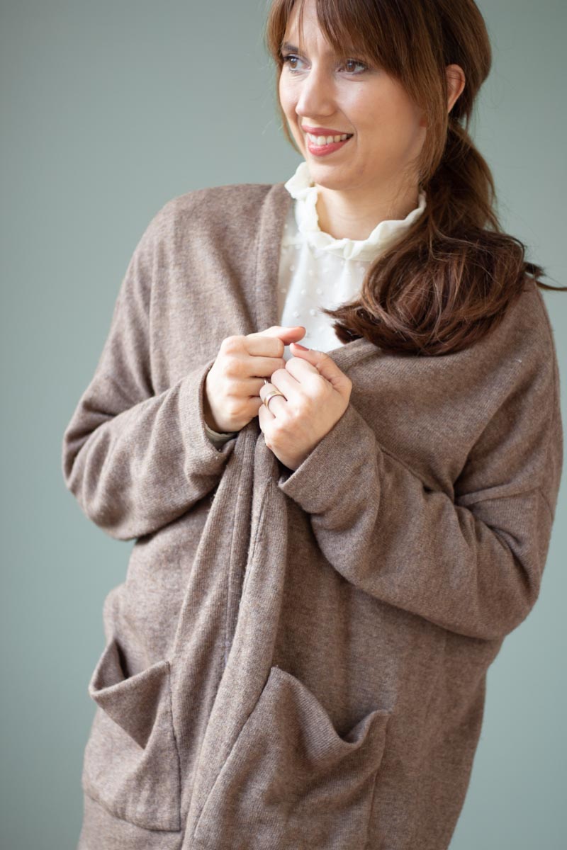 2101_sabel-knit-cardi-cashmere-1 Rapantinchen - Sabel Boyfriend Cardi - Nähen mit Strick
